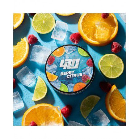 Тютюн 4:20 Frost Line Berry Citrus (Малина Апельсин Лайм) 100 гр