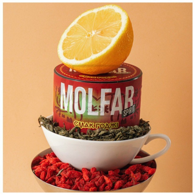 Тютюн Molfar Spirit Line Смак Годжі (Зелений Чай Годжі Лимон) 100 гр
