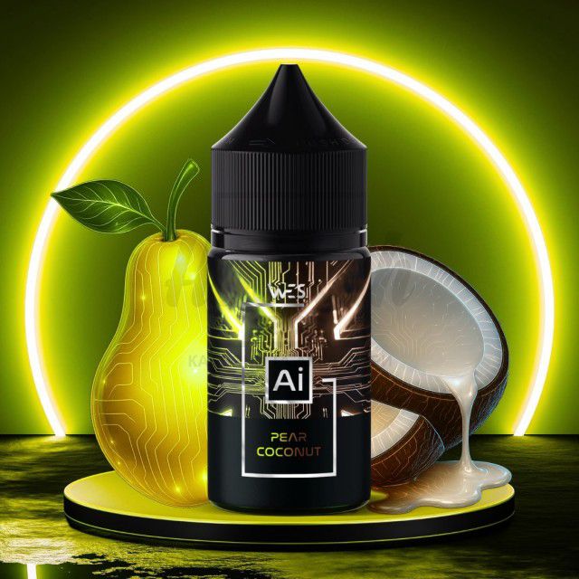 Жидкость Набор WES AI Pear Coconut (Груша Кокос) 30мл 5%