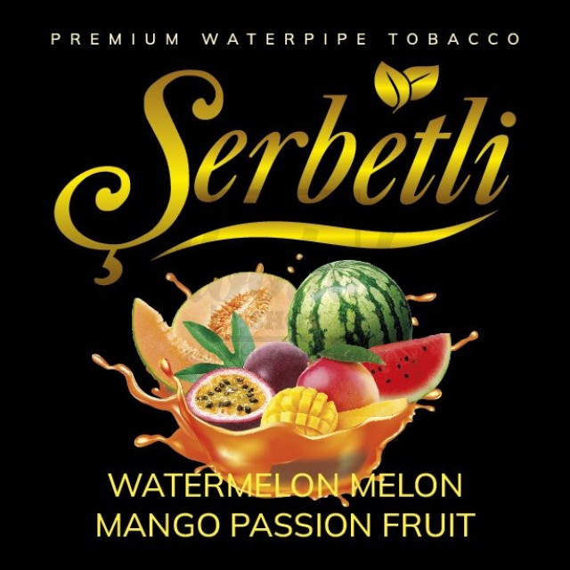 Табак Serbetli Watermelon Melon Mango Passion fruit (Арбуз Дыня Манго Маракуйя) 100 гр