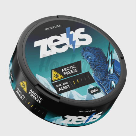 Снюс Zeus Arctic Freeze 8mg/g 10g (Арктическая Свежесть)