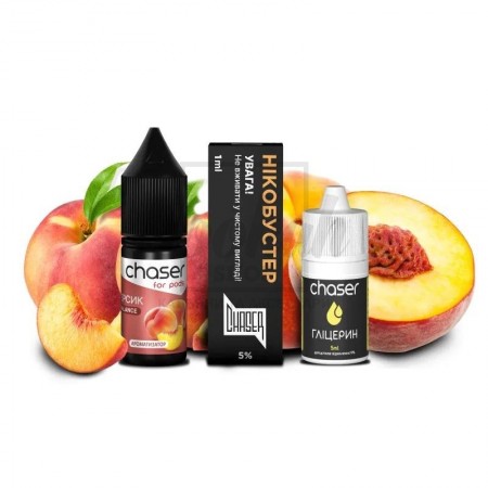Жидкость Набор Chaser Персик Лёд 10мл 5%