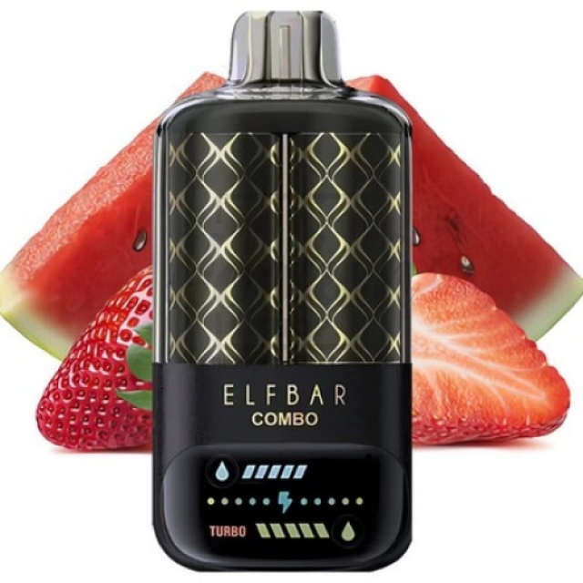 Электронная сигарета Elf Bar Combo 20000 Watermelon & Strawberry (Арбуз Клубника)