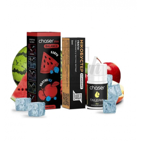 Рідина Набір Chaser Кавун Яблуко Лід 30мл 5%