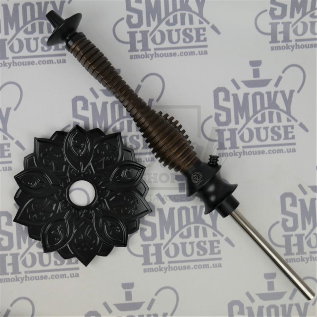 Шахта Karma 3.0 Brown коричневая + блюдце