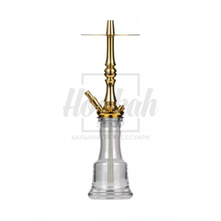 Кальян Moze Tradi Gold M with bowl cut mini with mouthpiece