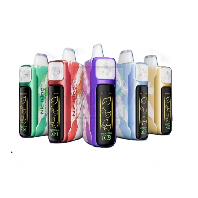 Электронная сигарета Elf Bar Nic King 30000 Key Lime (Лайм)