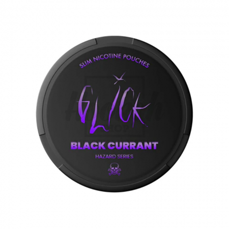 Снюс Glick Hazard Black Сurrant 25 mg/pouch 50 mg/g (Черная Смородина)