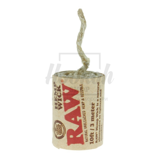 Фитиль RAW Hemp Wick 3m