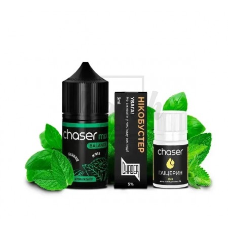 Рідина Набір Chaser М'ята Базилік 30мл 5%