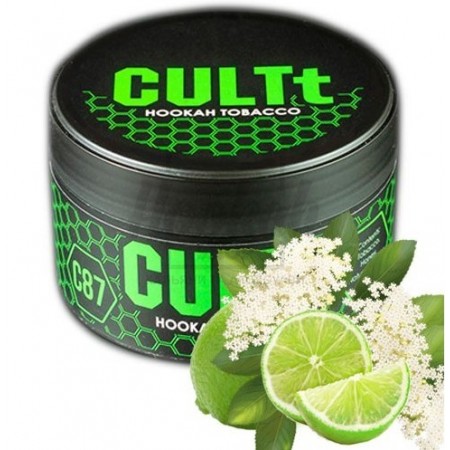 Тютюн CULT C87 Lime Elderberry (Лайм Бузина) 100 г