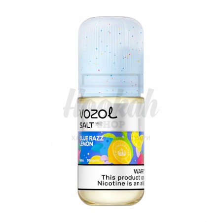 Жидкость Vozol Blue Razz Lemon (Голубая Малина Лимон) 30мл 5%