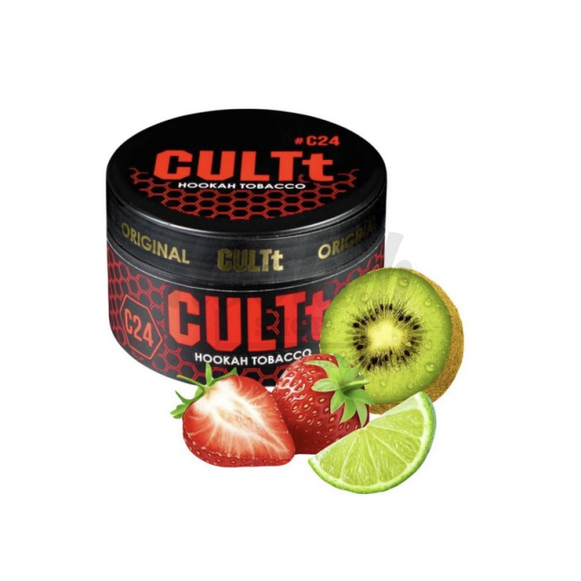 Табак Cult Medium M67 Strawberry Lime (Клубника Лайм) 100 гр