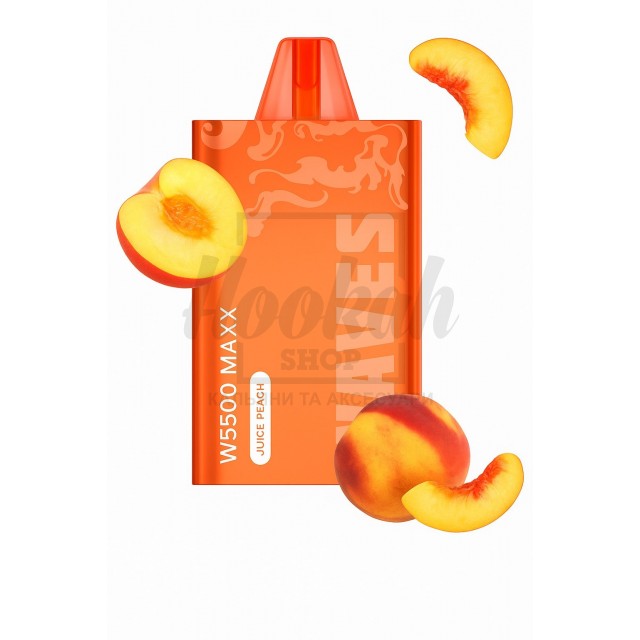 Электронная сигарета Waves W5500 Maxx Juice Peach (Сочный Персик)