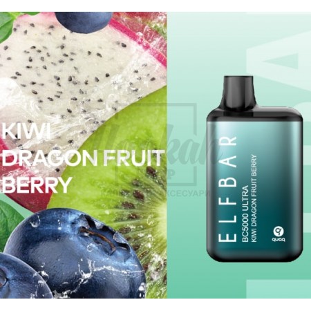 Електронна сигарета Elf Bar BС5000 Ultra Kiwi Dragon Fruit Berry (Ківі Пітайя Ягода)