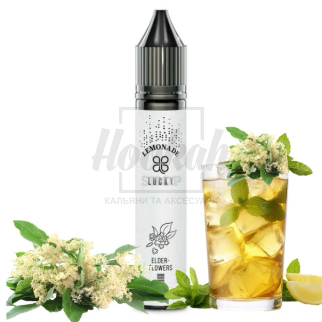 Рідина Lucky Elder Flowers Lemonade (Бузина Лимонад) 30мл 5%