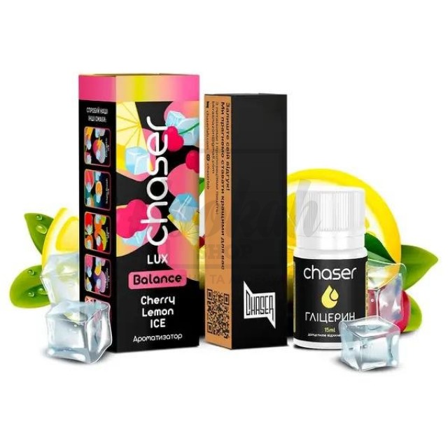 Жидкость Набор Chaser Lux Cherry Lemon Ice (Вишня Лимон Лёд) 30мл 5%