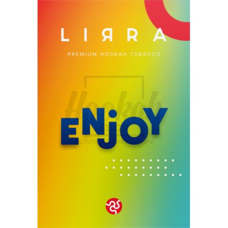 Тютюн Lirra Enjoy (Лимон Манго Чорниця М'ята Лід) 50 гр