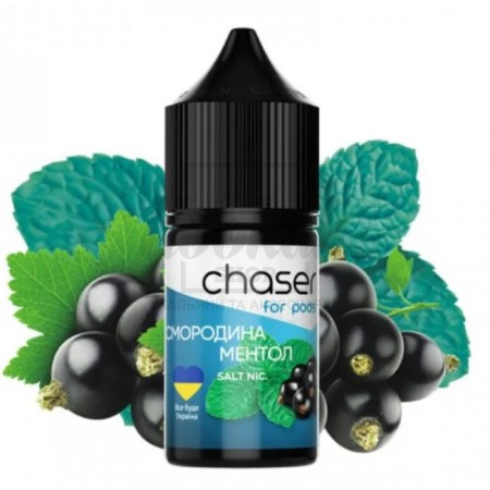 Жидкость Chaser Ментол Смородина 30мл 5%