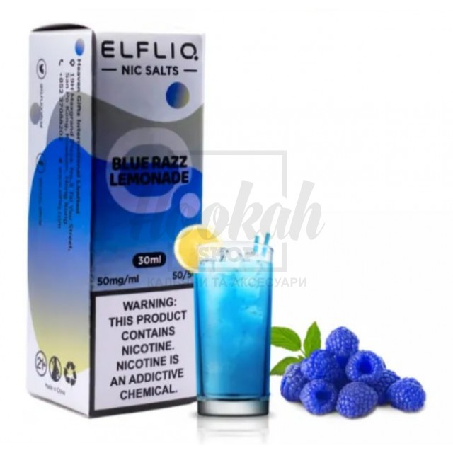 Жидкость Elf Liq Blue Razz Lemonad (голубой лимонад) 30мл 5%