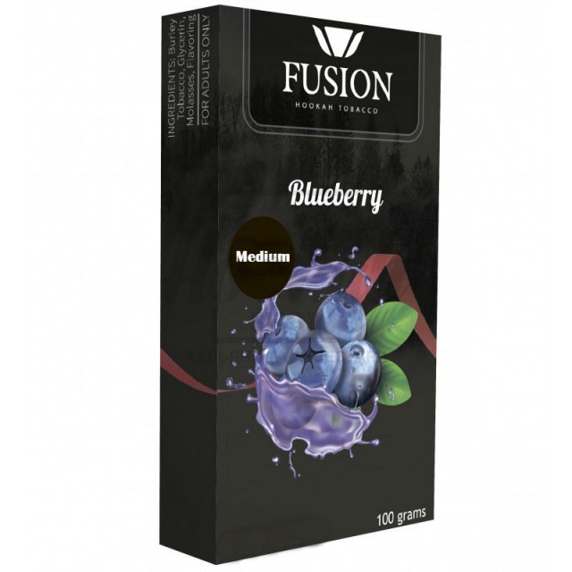 Тютюн Fusion Medium Blueberry (Ф'южн Чорниця) 100 гр