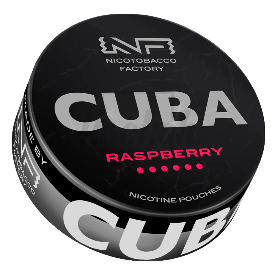 Снюс Cuba Black Raspberry 43 mg/pouch 66 mg/g (Малина)