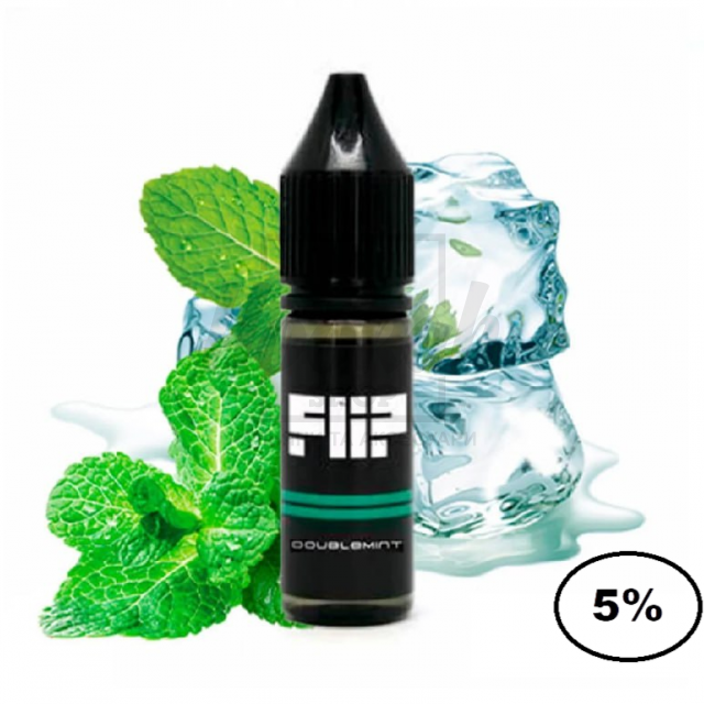 Жидкость Flip 5% 15мл Doublemint (двойная мята)