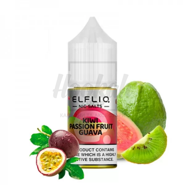 Рідина Elf Liq Kiwi Passion Fruit Guava (ківі маракуя гуава) 30мл 5%
