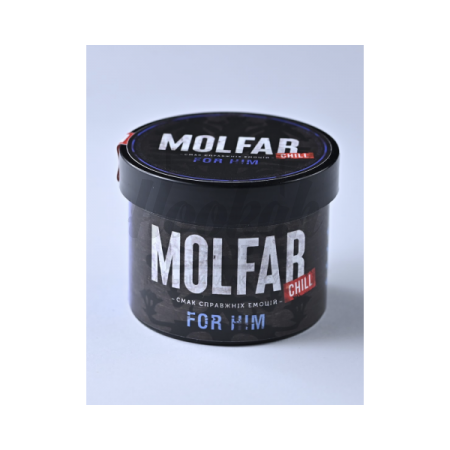 Тютюн Molfar Chill Line For Him (Бергамот, Апельсин, Персик, Спеції) 40 г