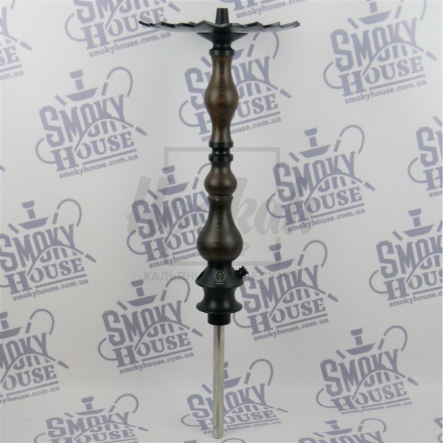 Шахта для кальяна Karma 0.0 Dark Brown темно-коричневая + Блюдце