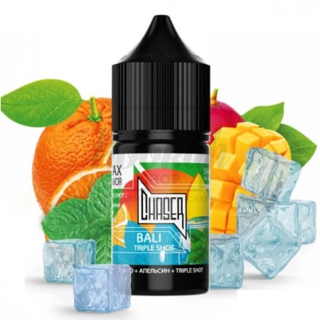 Жидкость Chaser Bali Triple Shot (Манго Маракуйя Апельсин) 30мл 5%