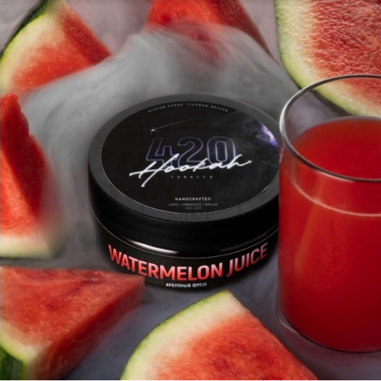 Тютюн 4:20 Watermelon Juice (Кавуновий Сік) 100 гр