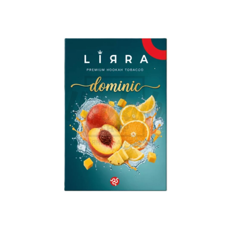 Табак Lirra Dominic (Манго Персик Цитрус Лед) 50гр