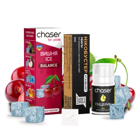 Рідина Набір Chaser Вишня Лід 30мл 5%