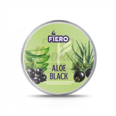 Табак Fiero Aloe Black (алое чёрная смородина) 100 гр