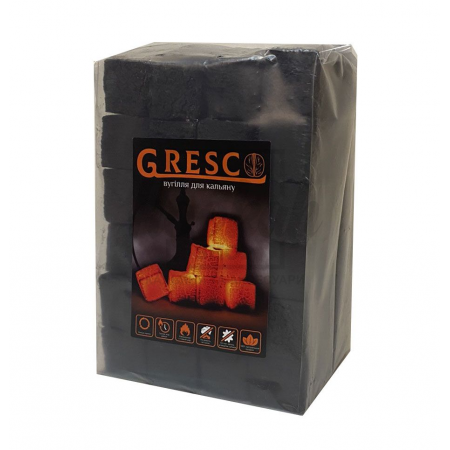 Уголь ореховый Gresco без коробки (Греско) 1кг