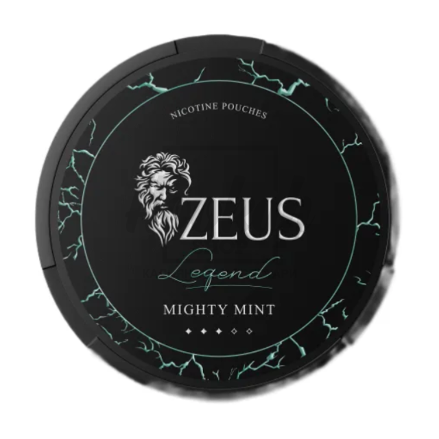 Снюс Zeus Legend Mighty Mint 50mg/g 10g (Мощная Мята)