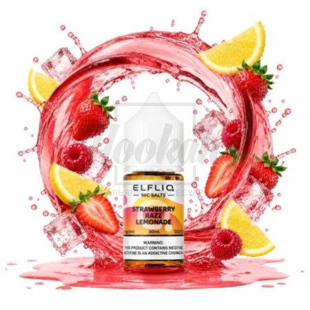 Жидкость Elf Liq Strawberry Razz Lemonade (Клубника Голубая Малина Лимонад) 30мл 5%