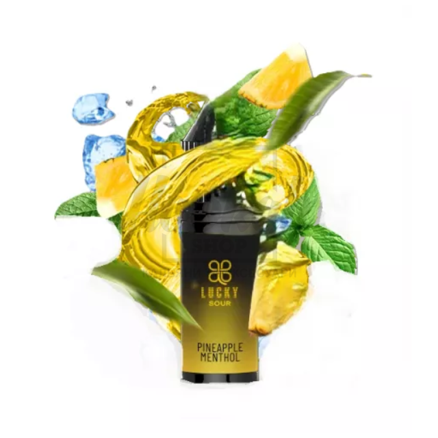 Жидкость Lucky Sour Pineapple Menthol (Кислый Ананас Ментол) 15мл 5%
