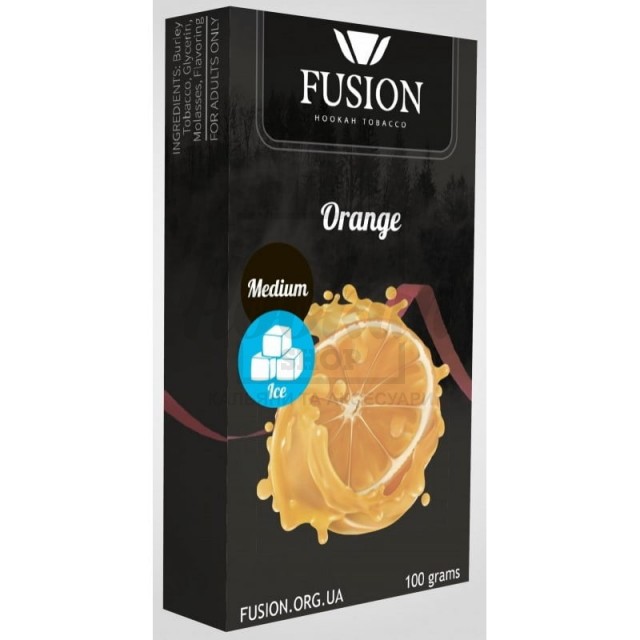 Тютюн Fusion Medium Ice Orange (Лід Апельсин) 100 гр