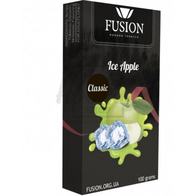 Табак Fusion Classic Ice Apple (Лед Яблоко) 100 гр
