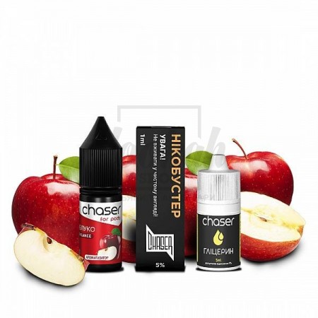 Жидкость Набор Chaser Яблоко 10мл 5%