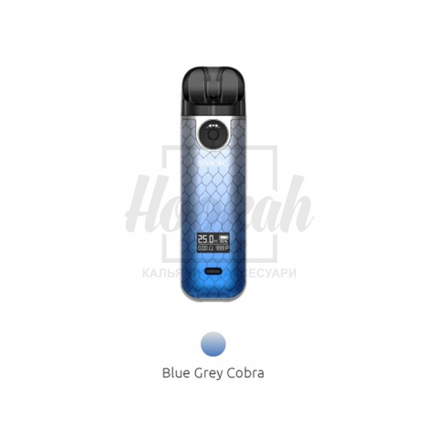 Багаторазова Pod-система Smok Novo 4 800 мАг Blue Grey Cobra