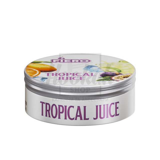 Тютюн Fiero Tropical Juice (Манго Маракуя Апельсин) 100 гр
