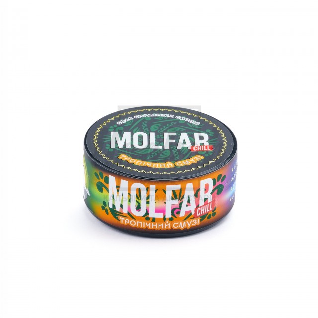 Табак Molfar Chill Line Тропічний Смузі (Манго Апельсин Ананас Лёд) 100гр