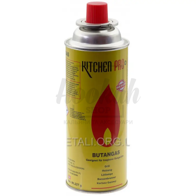 Газовый баллон для розжига углей Kitchen Pro+