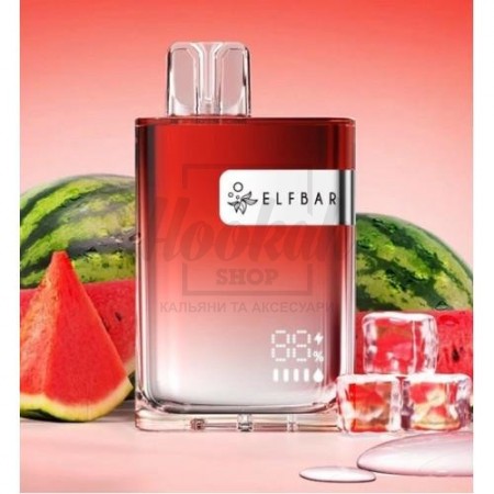 Электронная сигарета Elf Bar CR8000 Watermelon Ice (Арбуз Лед)