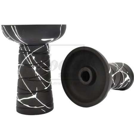 Чаша Gusto Bowls Classic Phunnel Black-White