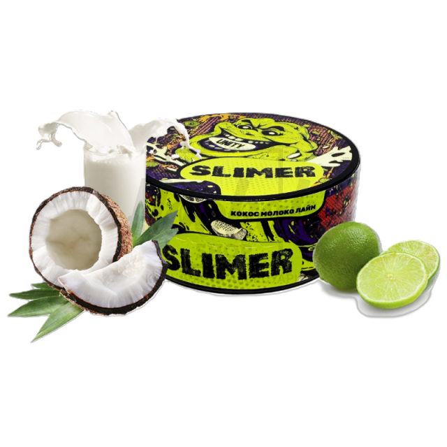 Табак Unity Slimer (Кокос Молоко Лайм) 100 гр