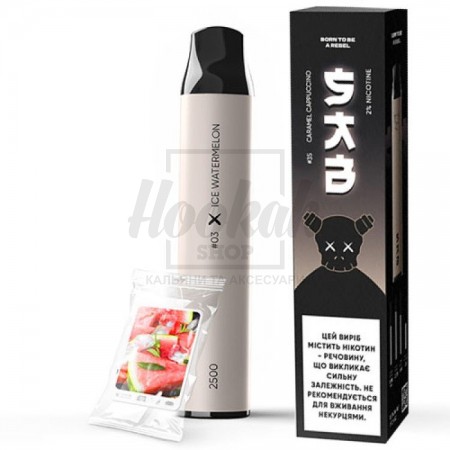 Электронная сигарета SAB 2500 №03 Ice Watermelon (Ледяной Арбуз)